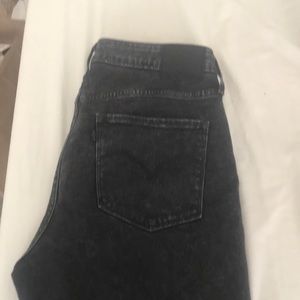 Levis 721 High rise skinny jean black